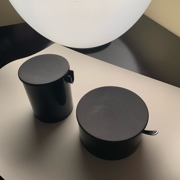 Stelton Coffee Tea thermos jug with Tray Creamer Sugar bowl set VINTAGE - Picture 5 of 10